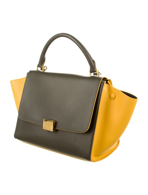 celine mini trapeze bag price|Celine Céline Trapeze On Sale .